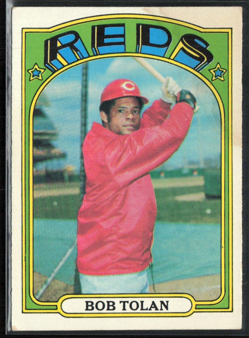 Bob Tolan 1972 Topps #3 Cincinnati Reds