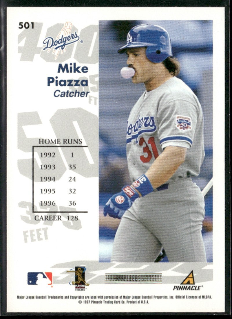 Mike Piazza 1997 Score Series 2 Hobby Reserve #501 Los Angeles Dodgers