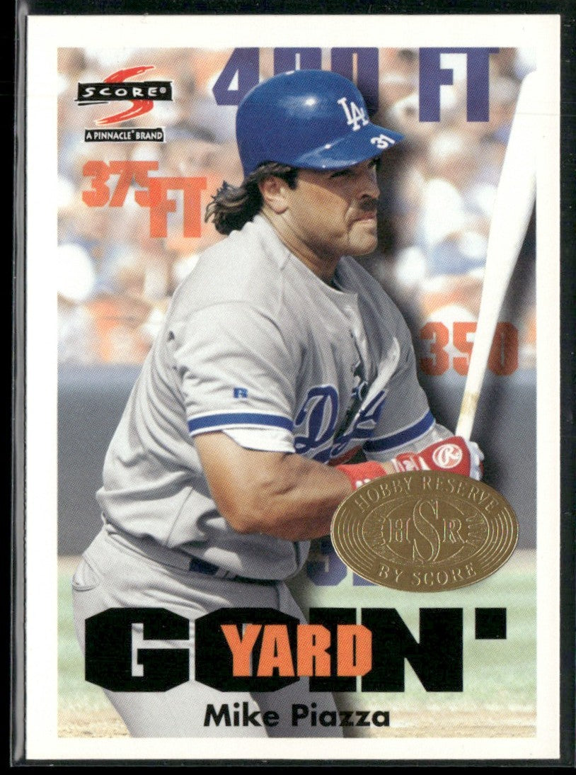 Mike Piazza 1997 Score Series 2 Hobby Reserve #501 Los Angeles Dodgers