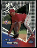 Pat Burrell 1999 Topps Tek Pattern 30 RC #36B Philadelphia Phillies