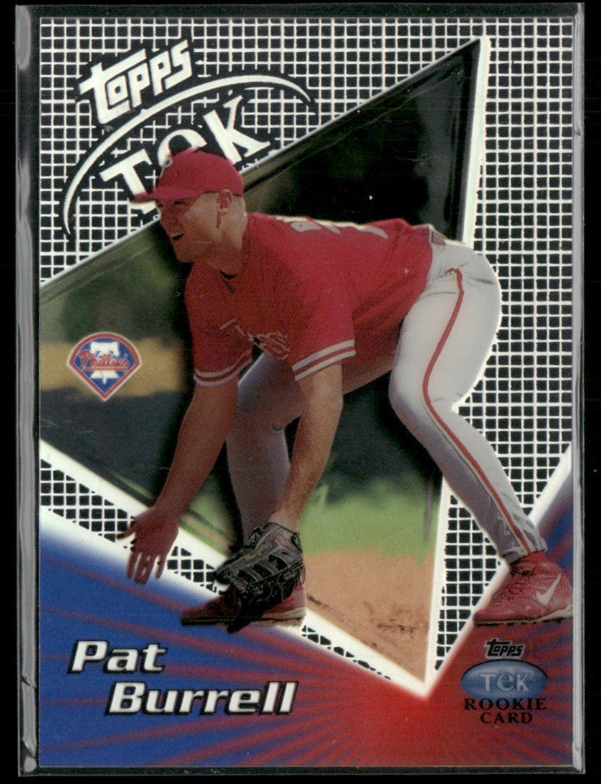 Pat Burrell 1999 Topps Tek Pattern 30 RC #36B Philadelphia Phillies