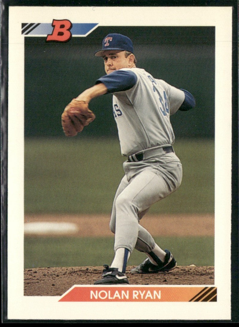 Nolan Ryan 1992 Bowman #222 Texas Rangers
