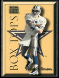 Troy Aikman 1999 SkyBox Premium Box Tops #2BT Dallas Cowboys