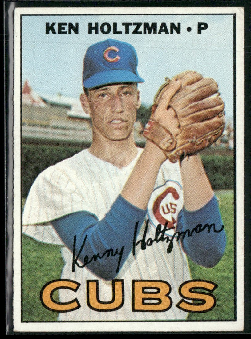 Ken Holtzman 1967 Topps RC #185 Chicago Cubs