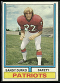 Sandy Durko 1974 Topps #247 New England Patriots