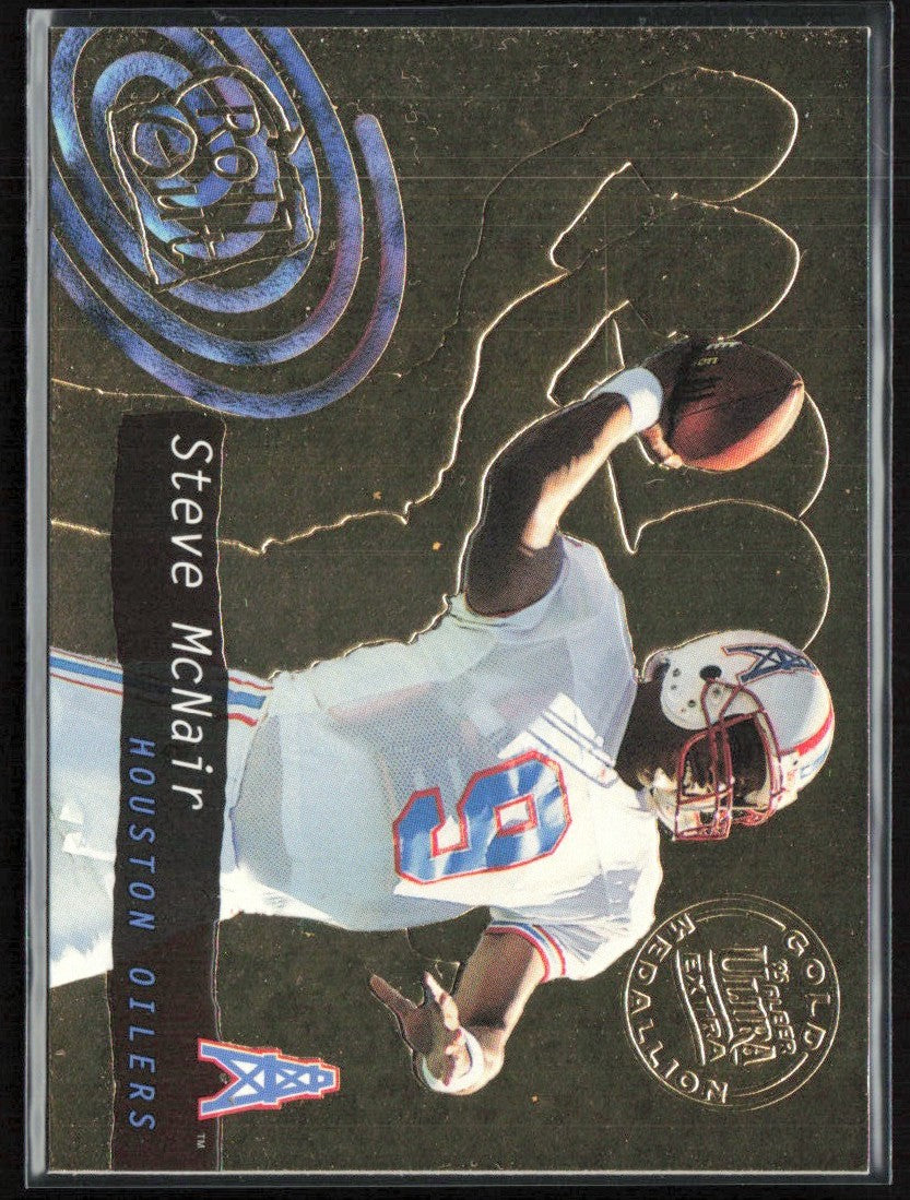 Steve McNair 1995 Fleer Ultra Gold Medallion #536 Houston Oilers