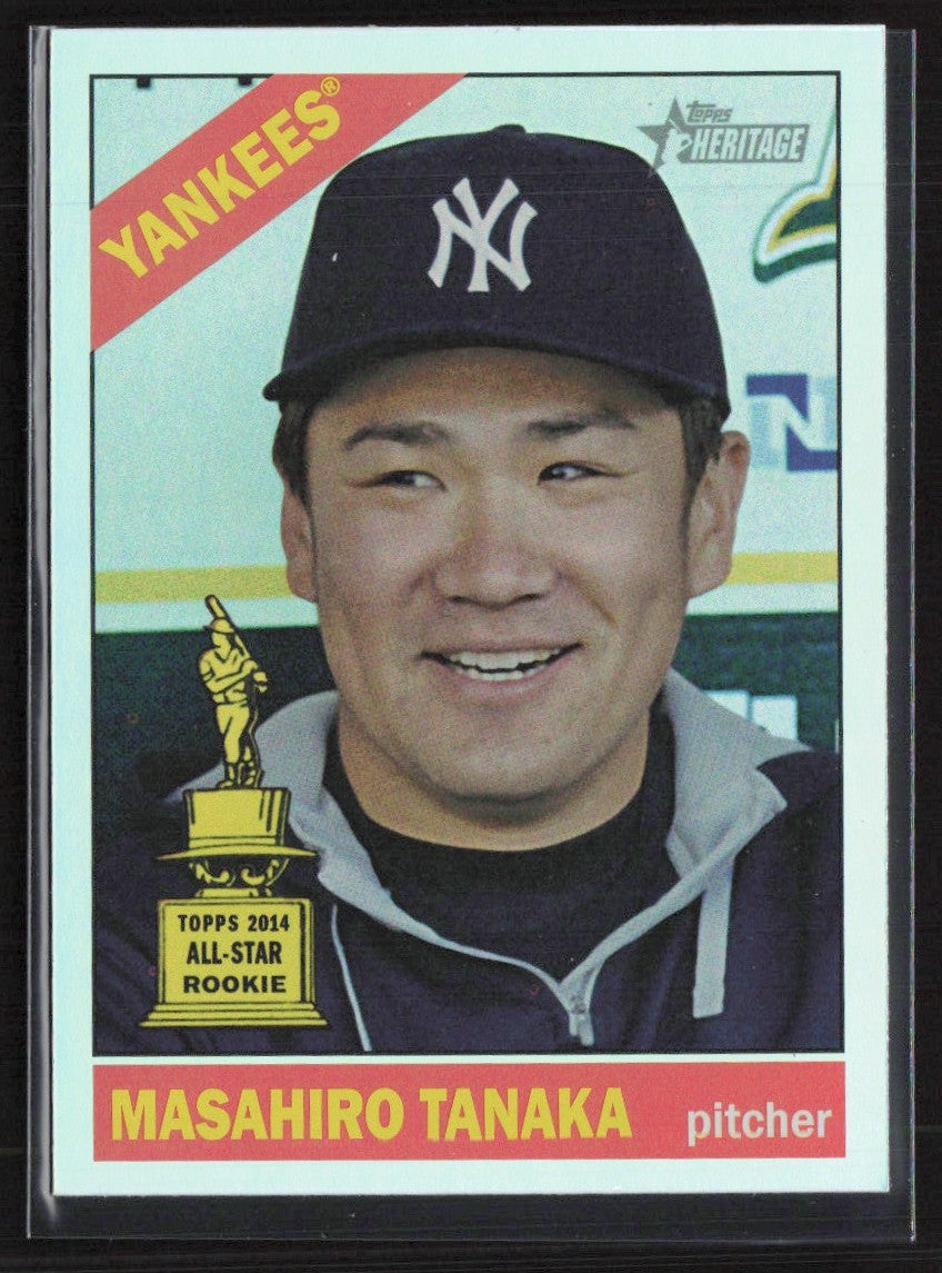 Masahiro Tanaka 2015 Topps Heritage Retail Foil #THC-350 New York Yankees