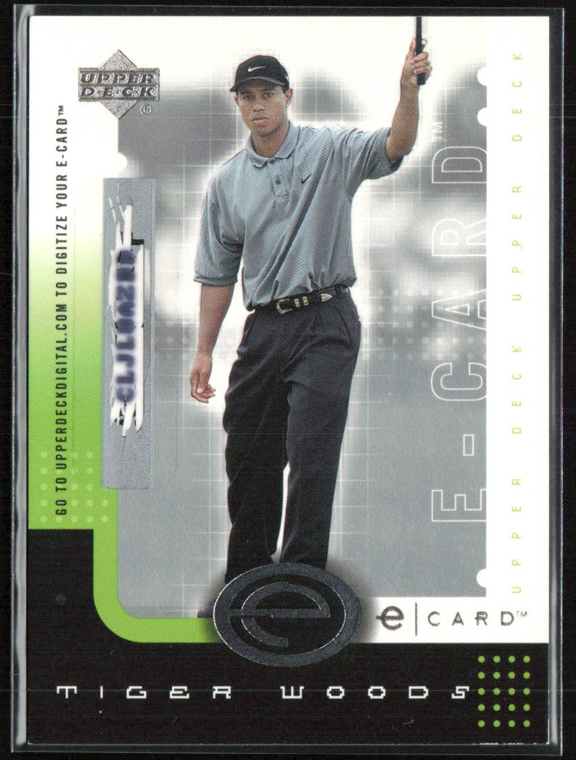 Tiger Woods 2001 Upper Deck e-Card #E-TW