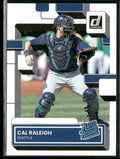 Cal Raleigh 2022 Panini Donruss RC #39 Seattle Mariners