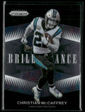 Christian McCaffrey 2021 Panini Prizm Brilliance #B-8 Carolina Panthers