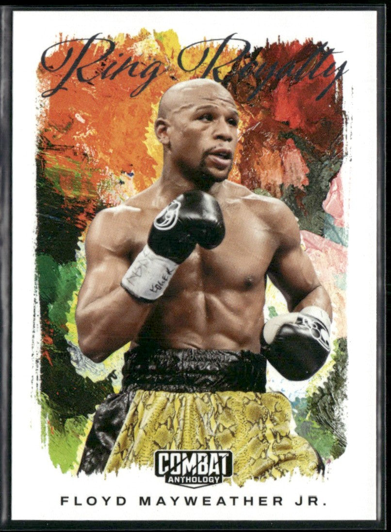 Floyd Mayweather Jr. 2025 Panini Combat Anthology Ring Royalty #17