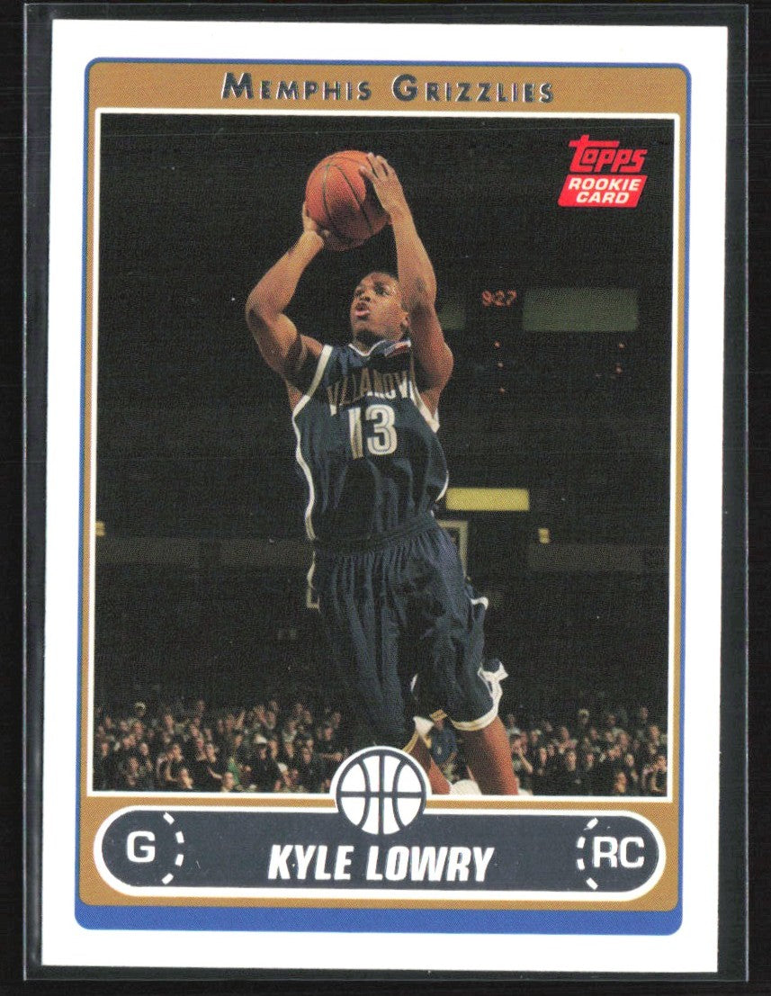 Kyle Lowry 2006 Topps RC #226 Memphis Grizzlies