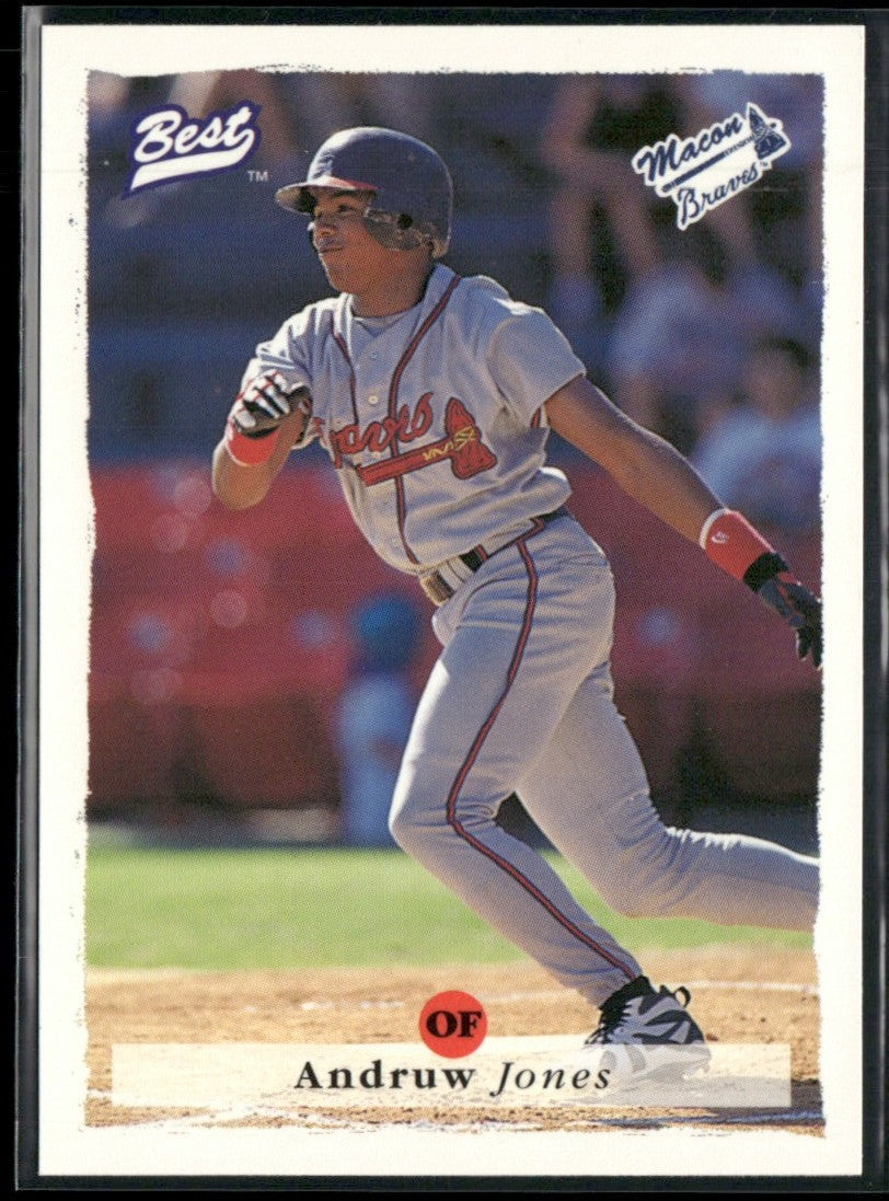 Andruw Jones 1995 Best #50 Macon Braves