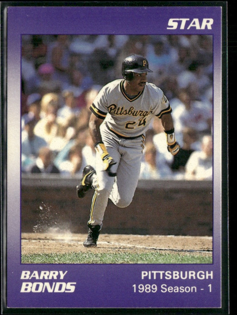 Barry Bonds 1990 Star Bonds 1989 Season - 1 #5 Pittsburgh Pirates