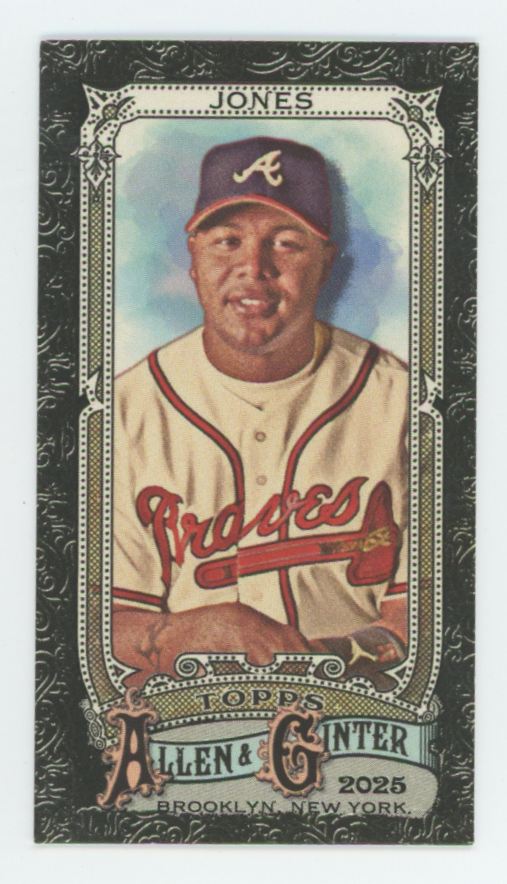 Andruw Jones 2025 Topps Allen & Ginter Mini Black #190 Chicago White Sox