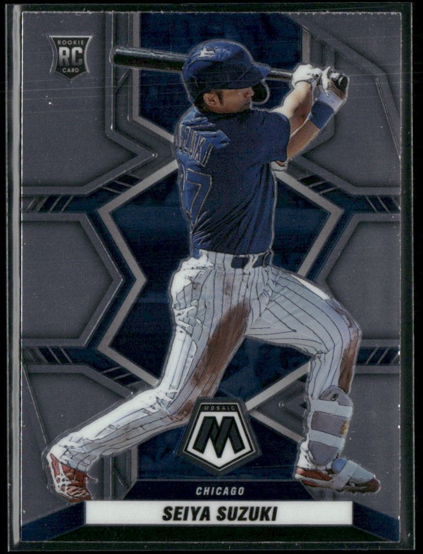 Seiya Suzuki 2022 Panini Mosaic RC #269 Chicago Cubs
