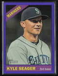 Kyle Seager 2015 Topps Heritage Chrome Purple Refractor #THC-493