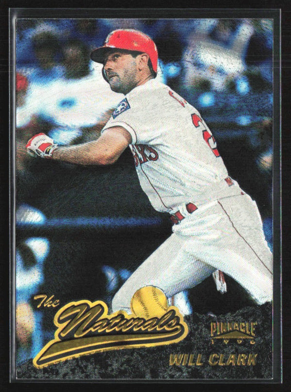 Will Clark 1996 Pinnacle Starburst The Naturals #83 Texas Rangers