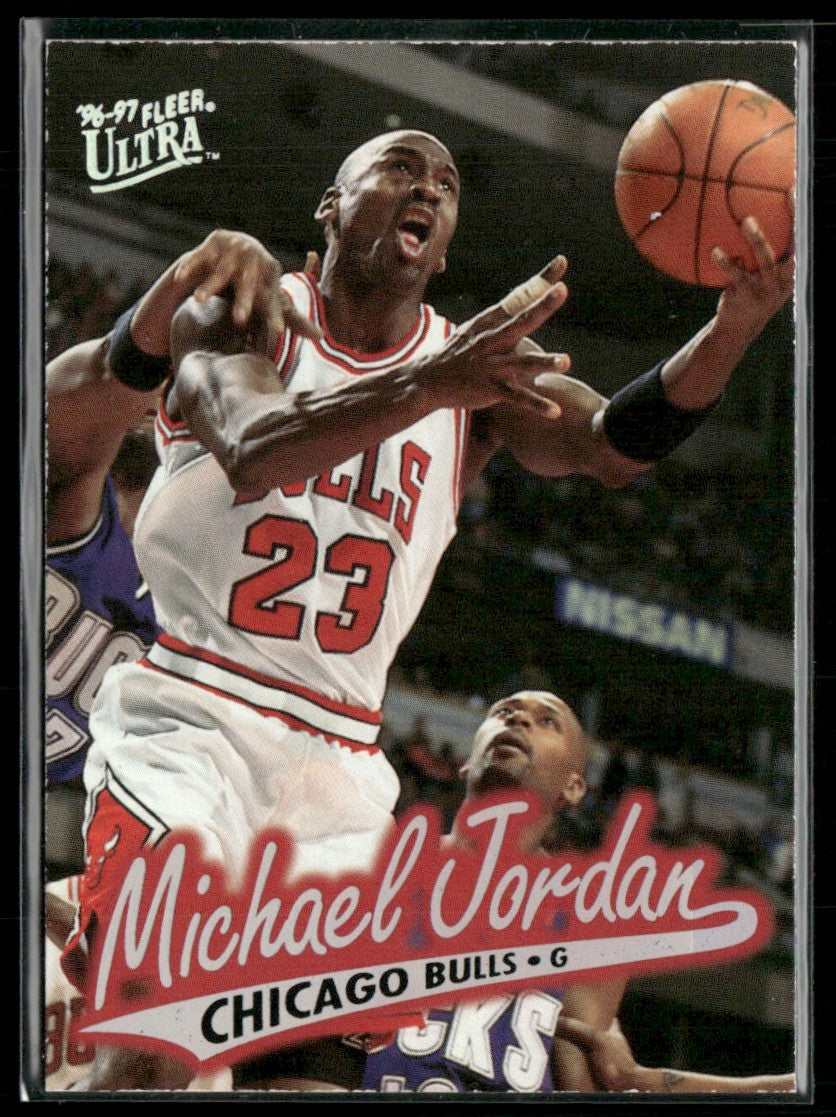 Michael Jordan 1996 Fleer Ultra #16 Chicago Bulls