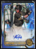 Yendry Rojas 2022 Bowman Chrome 1st Blue Refractor AUTO /150 #CPA-YR