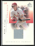 J.D. Drew 2001 SP Game Used Edition Authentic Fabric Jersey #JDR