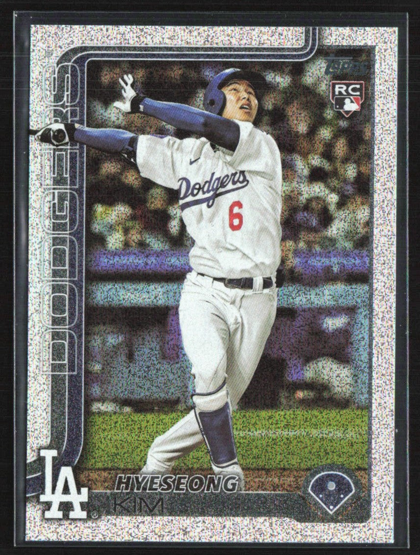 Hyeseong Kim 2025 Topps Series 2 Sandglitter RC #573 Los Angeles Dodgers