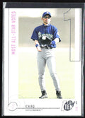 Ichiro 2002 topps Ten Most All-Star Votes #102 Seattle Mariners