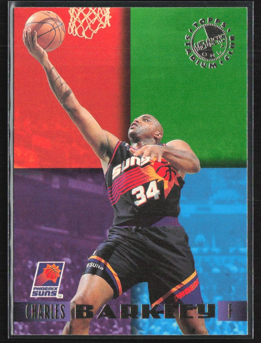 Charles Barkley 1994 Topps Stadium Club Members Only #40 Phoenix Suns