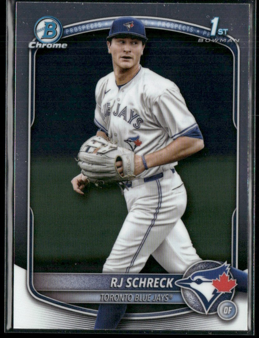 RJ Schreck 2025 Bowman Chrome 1st #BCP-181 Toronto Blue Jays