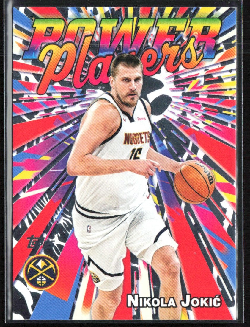 Nikola Jokic 2025 Topps Power Players #PP-12 Denver Nuggets