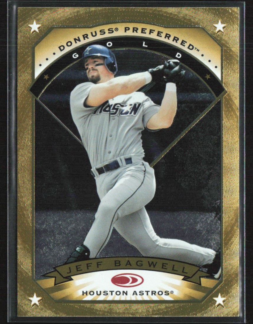 Jeff Bagwell 1997 Donruss Preferred Gold #69 Houston Astros