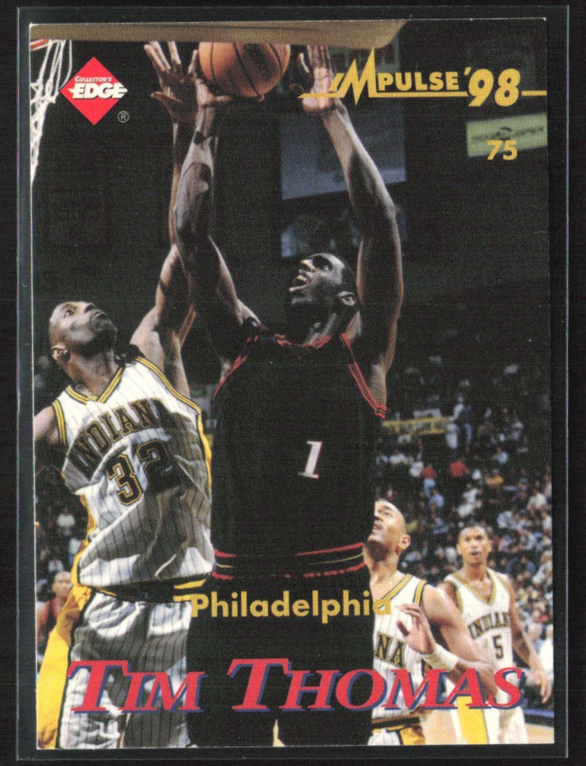 Kobe Bryant/Tim Thomas 1998 Collector's Edge Impulse #75