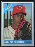 Aroldis Chapman 2015 Topps Heritage Chrome Refractor /566 #THC-140