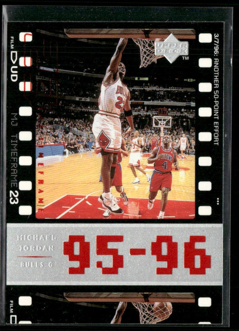 Michael Jordan 1998 Upper Deck MJ TimeFrame #98 Chicago Bulls