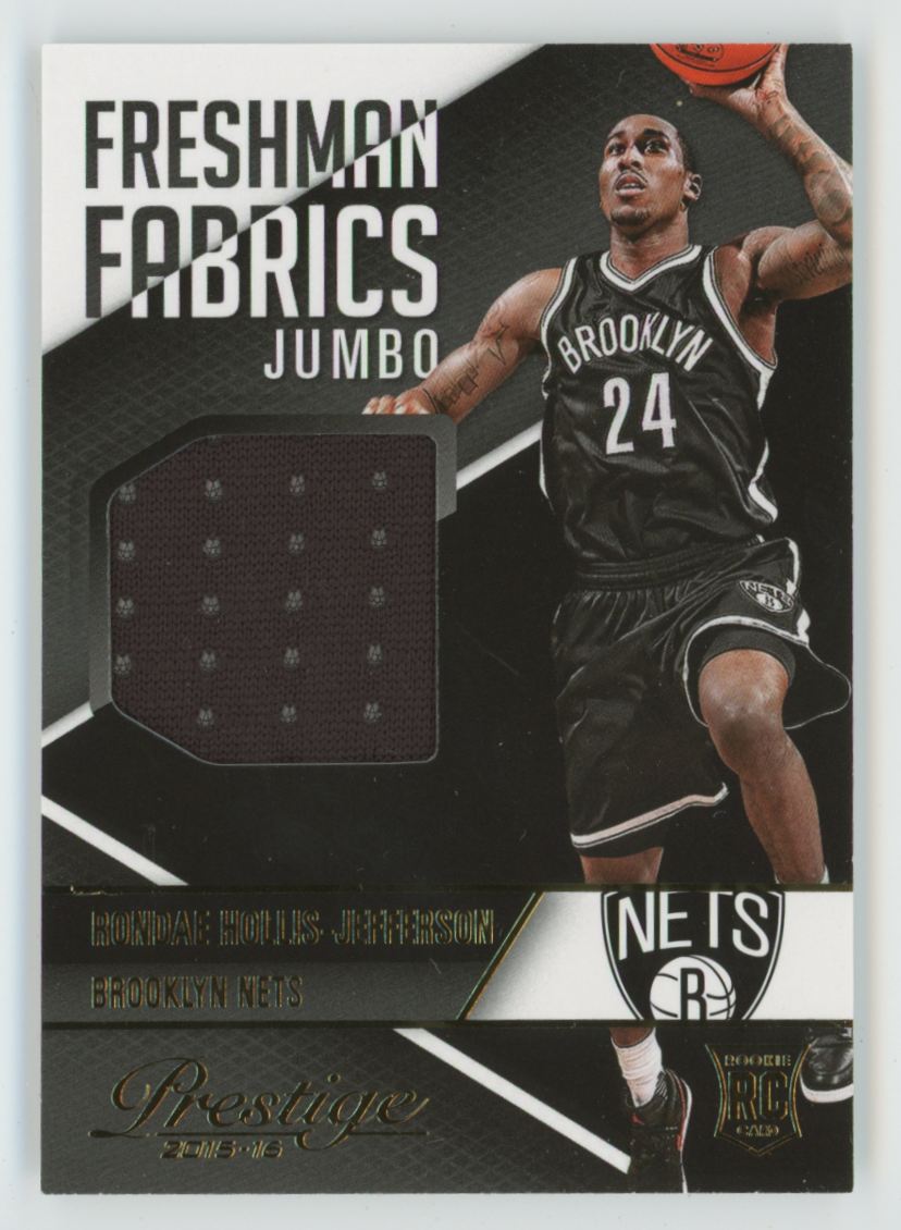 Rondae Hollis-Jefferson 2015 Panini Prestige Freshman Fabrics RC Jersey #ND-RHJ
