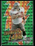 Mike Alstott 2023 Panini Mosaic Thunder Lane Green #TL-MA Tampa Bay Buccaneers