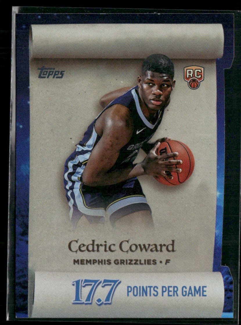 Cedric Coward 2025 Topps Holiday Making The Nice List RC #ML-11