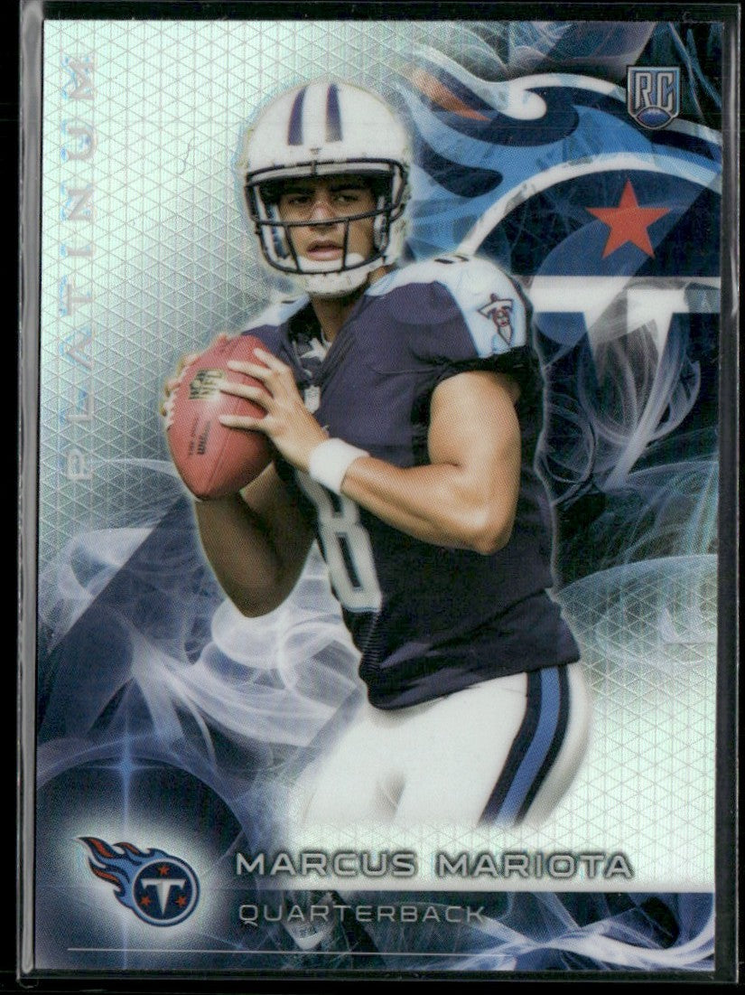 Marcus Mariota 2015 Topps Platinum RC #125 Tennessee Titans