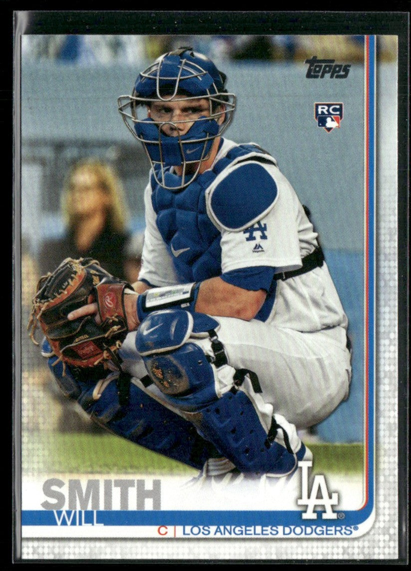 Will Smith 2019 Topps Update RC #US199 Los Angeles Dodgers