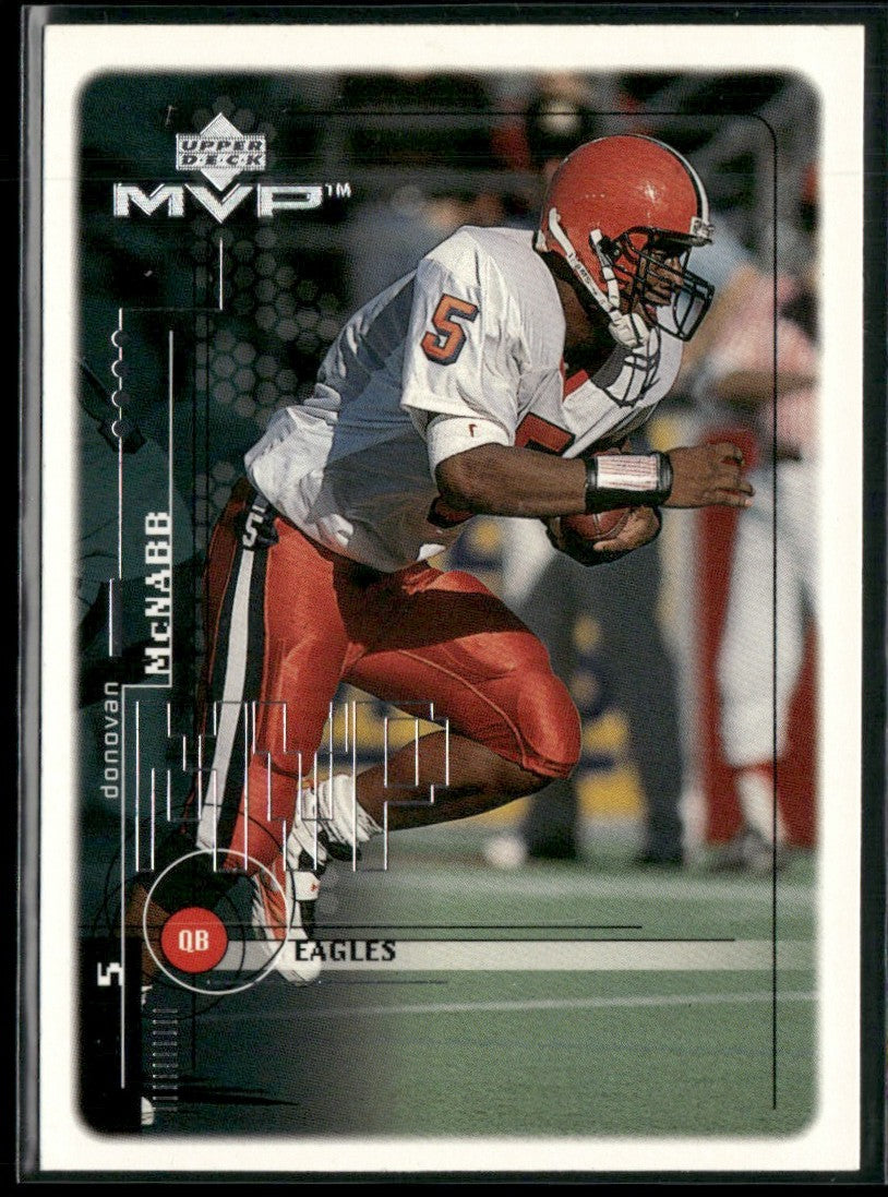 Donovan McNabb 1999 Upper Deck MVP RC #220 Philadelphia Eagles