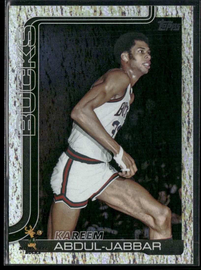Kareem Abdul-Jabbar 2025 Topps Foilboard #259 Milwaukee Bucks