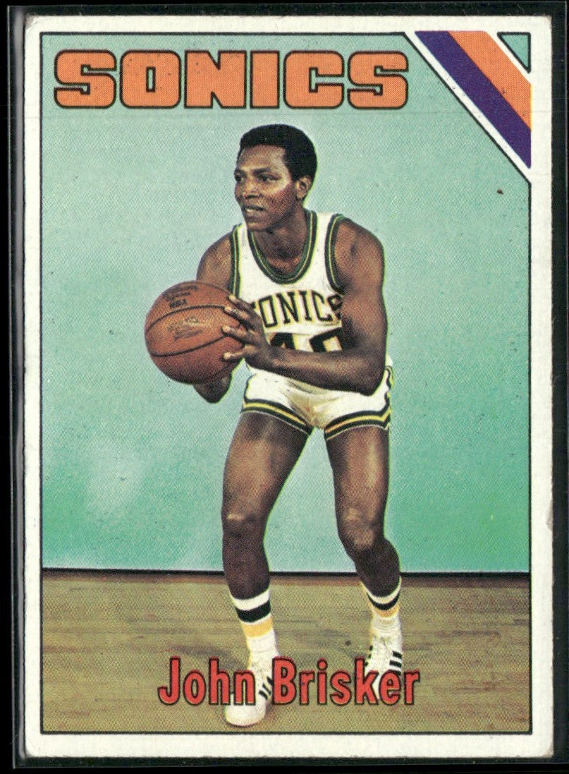 John Brisker 1975 Topps #149 Seattle SuperSonics