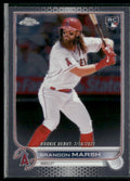 Brandon Marsh 2022 Topps Chrome Update RC #USC188 Los Angeles Angels