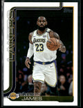 LeBron James 2025 Topps #150 Los Angeles Lakers