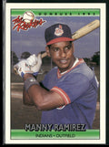 Manny Ramirez 1992 Donruss The Rookies RC #98 Cleveland Indians