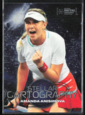 Amanda Anisimova 2024 Skybox Metal Universe Champions Stellar Cartography #125