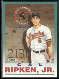 Cal Ripken, Jr. 1992 Fleer #711 Baltimore Orioles