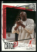 Michael Jordan 1997 Collector's Choice Catch 23 Road Show #190 Chicago Bulls