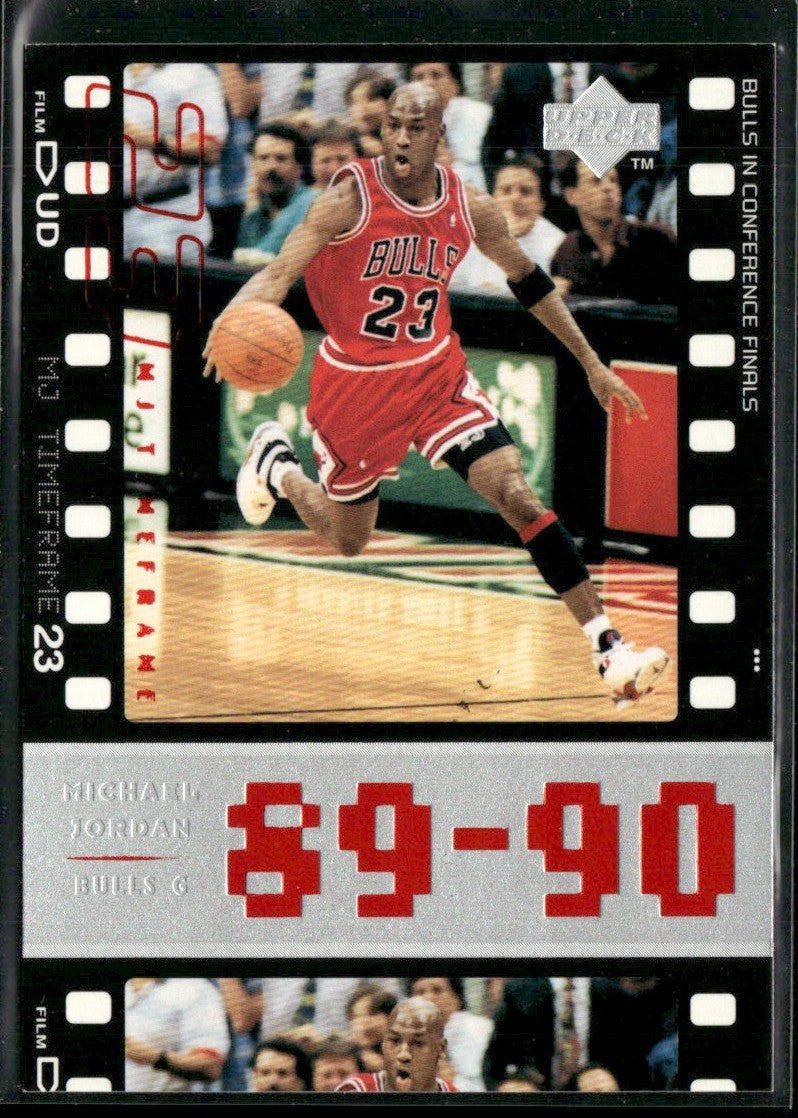 Michael Jordan 1998 Upper Deck MJ TimeFrame #41 Chicago Bulls