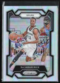 Sir'Jabari Rice 2023 Panini Prizm Silver RC #299 San Antonio Spurs